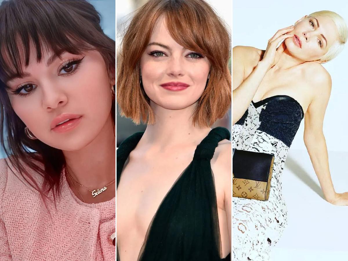 Corte De Pelo Para Mujer Con La Cara Redonda